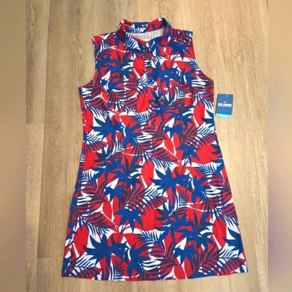 NWT! Reel Legends Womens Sleeveless Mariner Print
Red, White & Blue Dress Size M - Picture 14 of 15